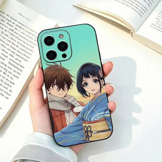 Sparks of Tomorrow Anime Kihachi and Inako iPhone Case